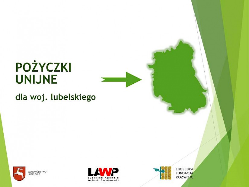 Prezentacja: „Pożyczka obrotowa dla MŚP” Dorota Pazik, Lubelska Fundacja Rozwoju