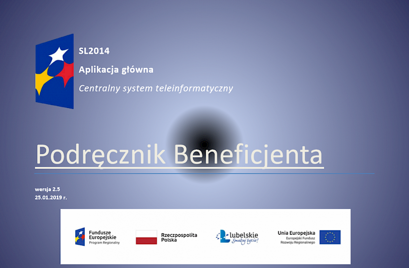 Podręcznik Beneficjenta SL 2014 - DW EFRR