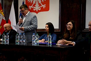 W powiecie lubelskim, uczestników spotkania przywitał Wicestarosta Lubelski Andrzej Chrząstkowski.