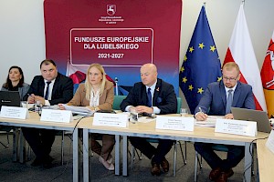 Spotkanie z przedstawicielami Komisji Europejskiej, w którym wziął udział Marszałek Jarosław Stawiarski, odbyło się w formule on-line.