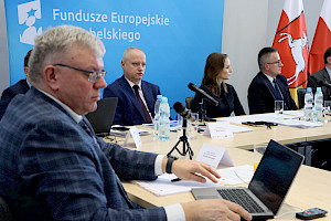 W dniu 9 marca br. o godz. 12:00 w DZ PR UMWL miało również miejsce pierwsze posiedzenie Grupy roboczej ds. instrumentów finansowych Komitetu Monitorującego Fundusze Europejskie dla Lubelskiego 2021-2027.